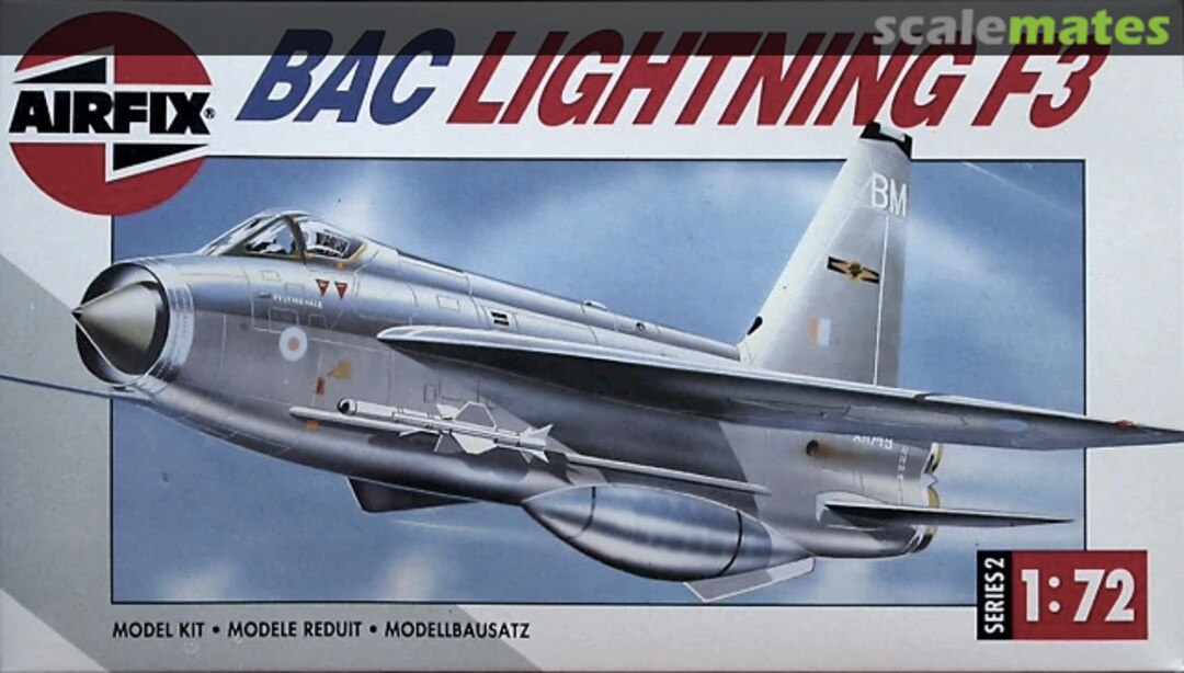 Boxart BAC Lightning F3 02080 Airfix