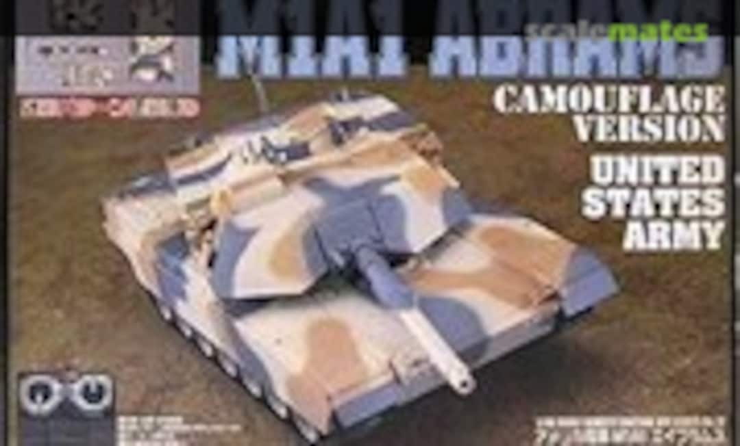 1:48 M1A1 Abrams Camouflage Version (Pre-painted) (Aoshima 029909)