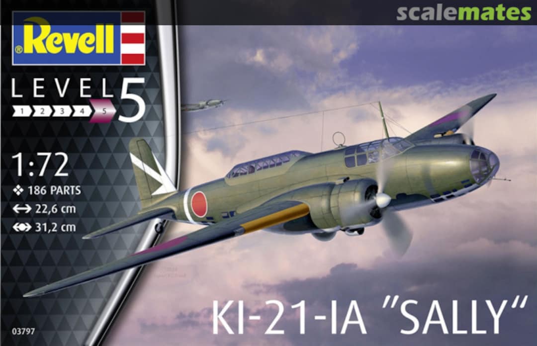 Boxart Mitsubishi Ki-21-Ia 'Sally‘ 63797 Revell