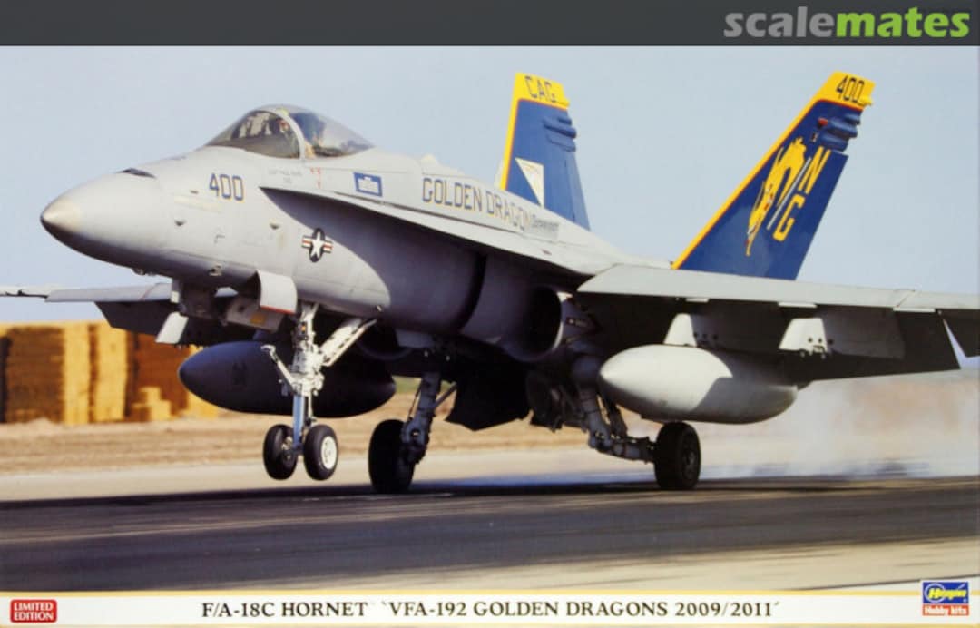 Boxart F/A-18C Hornet `VFA-192 Golden Dragons 2009/2011´ 07326 Hasegawa