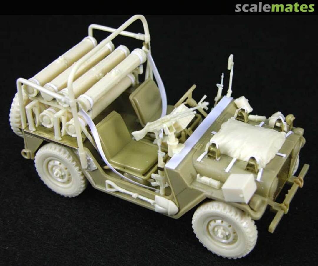 Boxart IDF M151A2 OREV Missile Carrier (Late) Conv. Set LF1141 Legend Productions