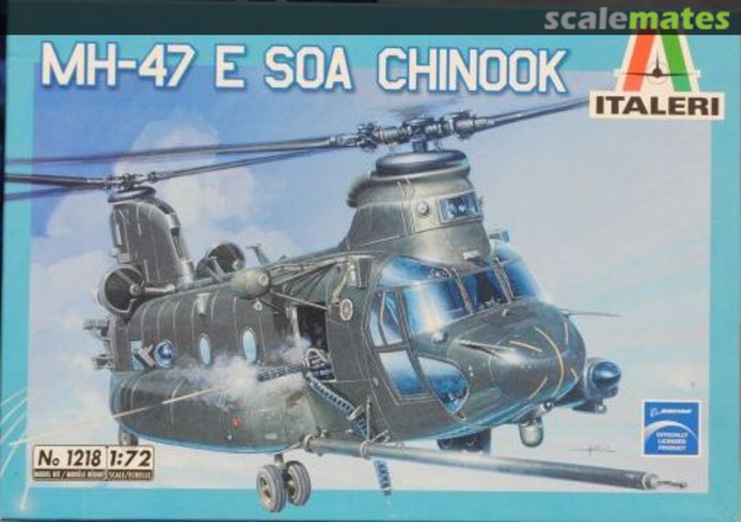 Boxart MH-47E SOA Chinook 1218 Italeri