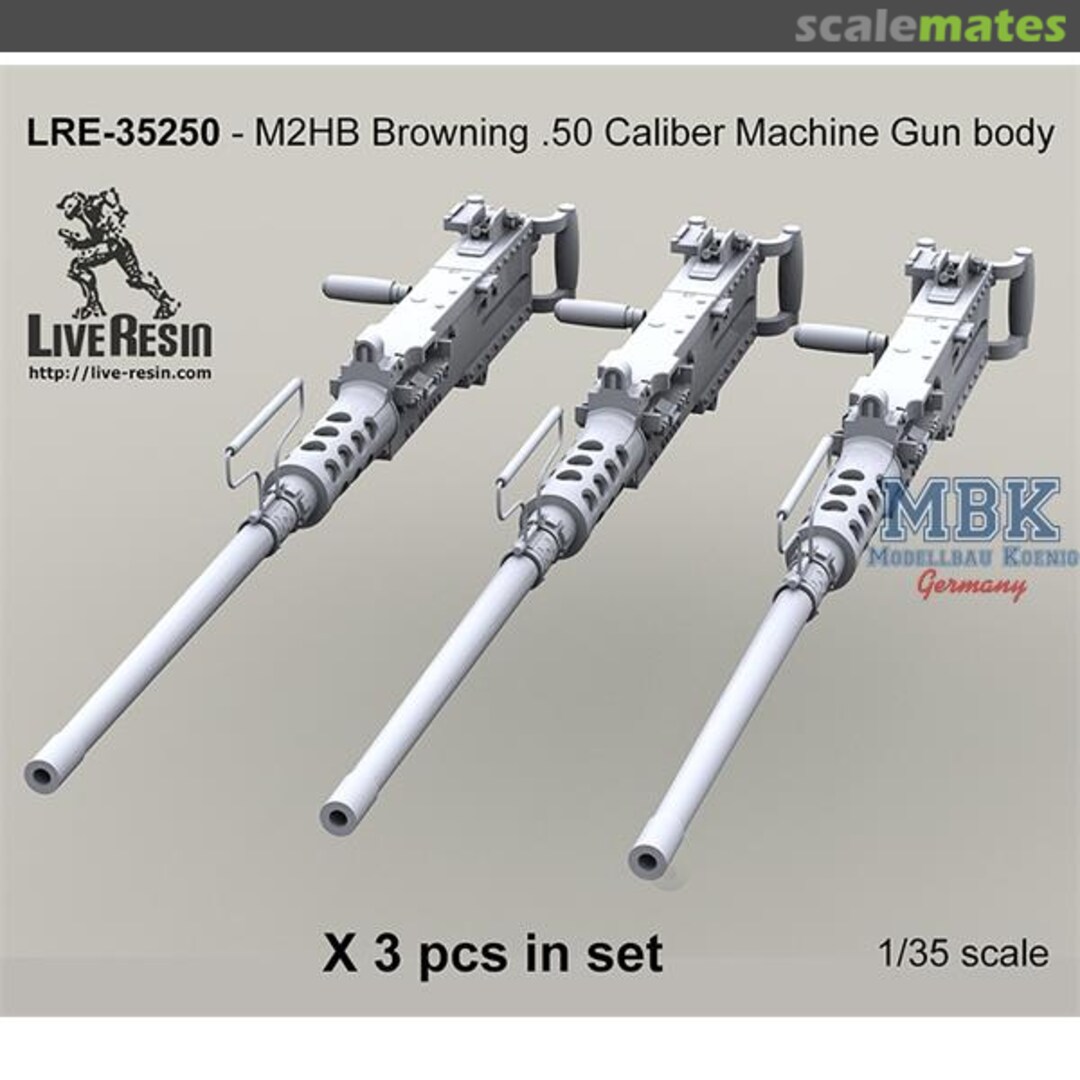 Boxart M2HB Browning .50 Caliber Gun body LRE-35250 Live Resin