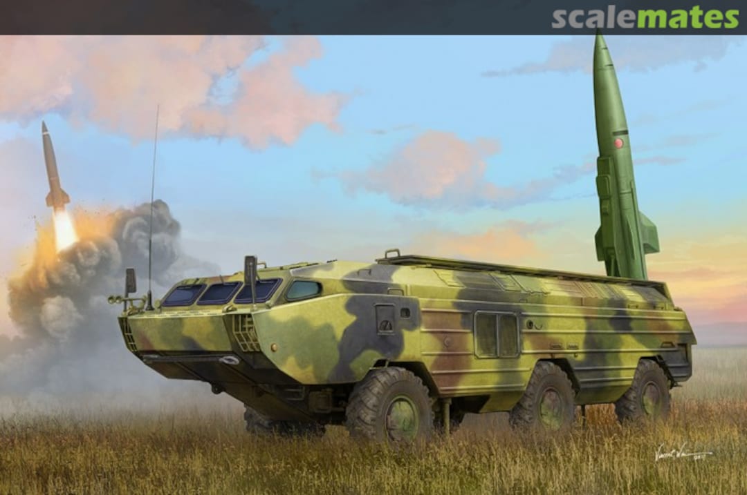 Boxart 9K79 Tochka (SS-21 Scarab) IRBM 85509 HobbyBoss