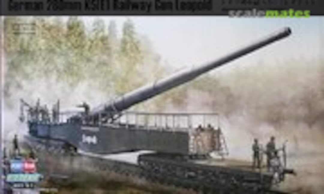 1:72 280mm K5(E) Railway Gun Leopold (HobbyBoss 82903)