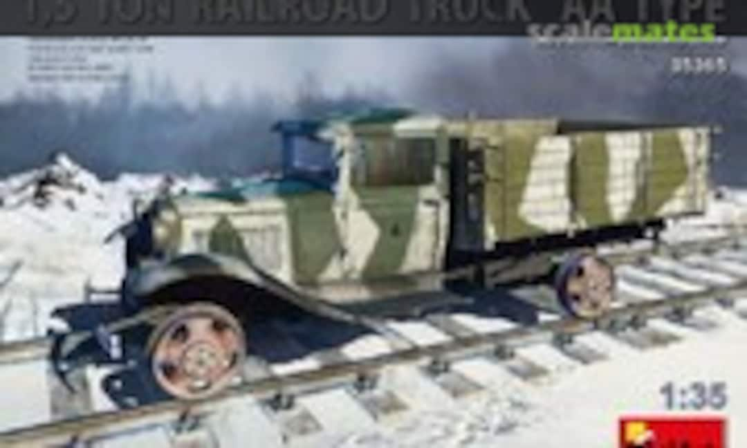 1:35 1,5 Ton Railroad Truck (MiniArt 35265)