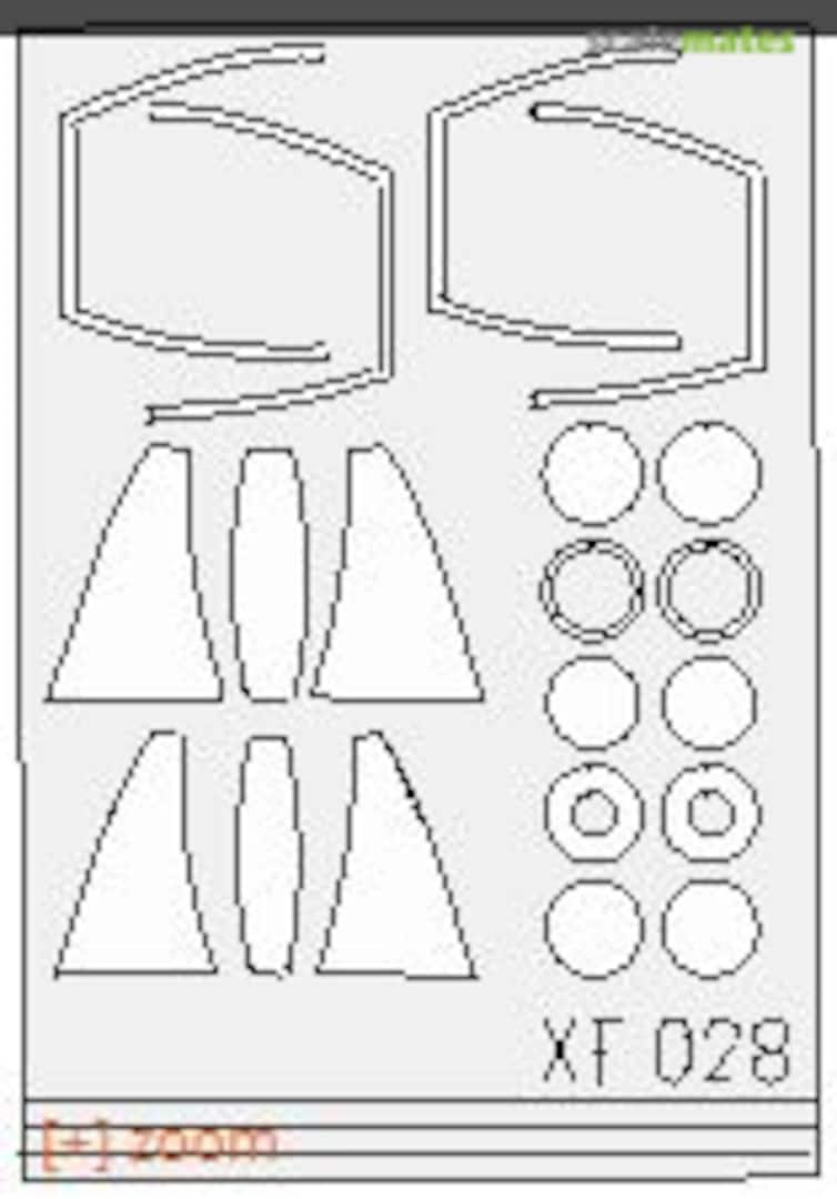 Boxart A-7D Corsair II XF028 Eduard