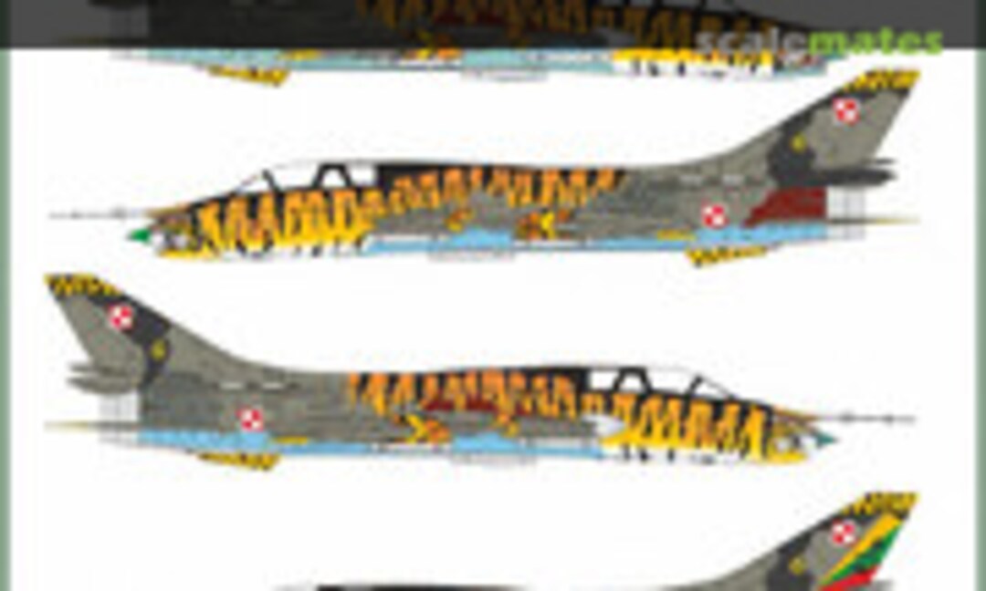 1:72 Su-22UM3K &quot;707&quot; Tiger 2014 and 2017 (ModelMaker D72119)