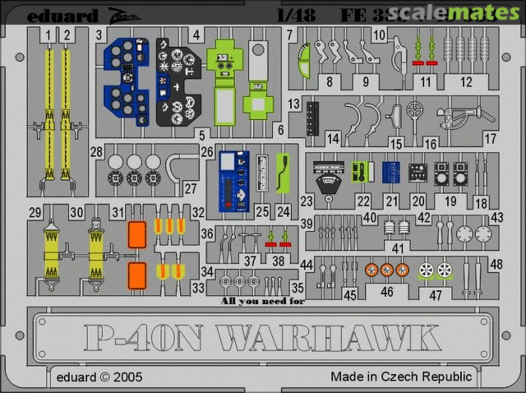 Boxart P-40N 49333 Eduard