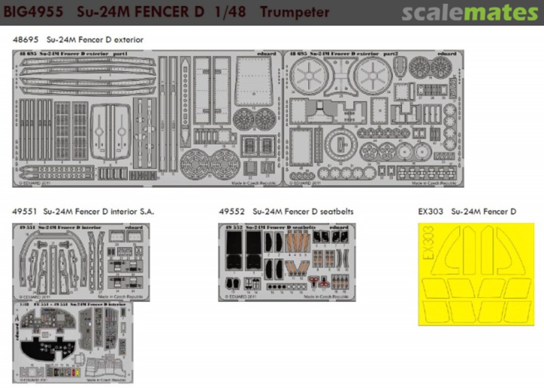 Contents Su-24M Fencer D BIG4955 Eduard