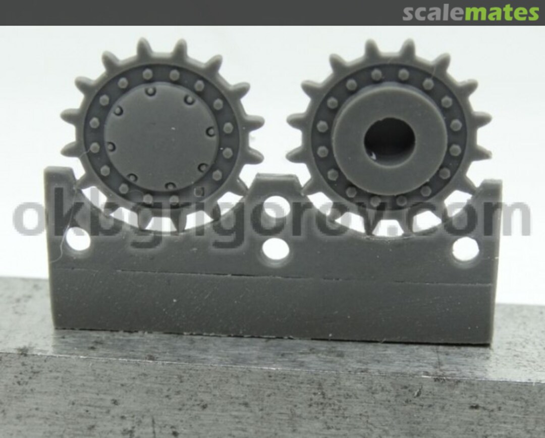 Boxart Sprockets for KV-1/2, from 1942 S72419 OKB Grigorov