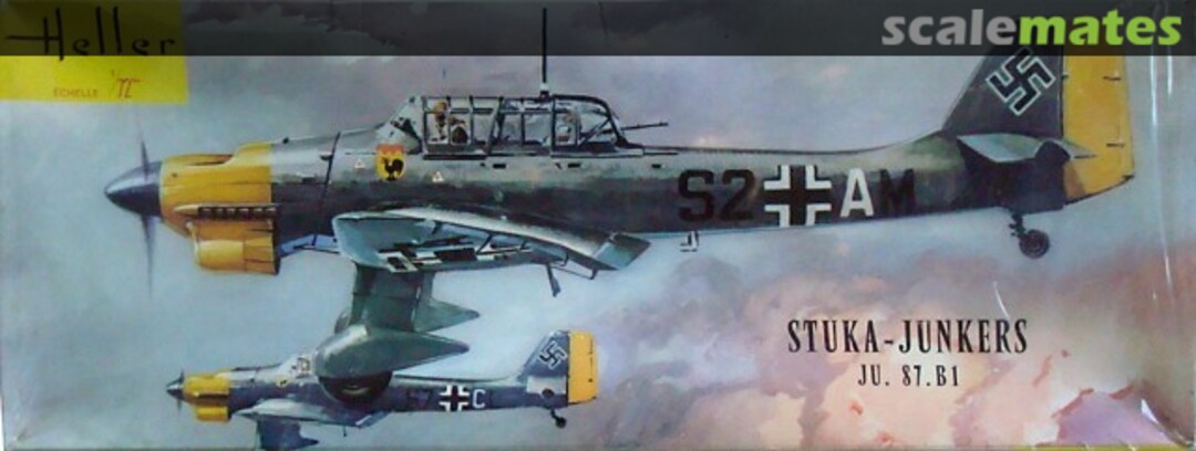 Boxart Stuka-Junkers Ju, 87,B1 L388 Heller