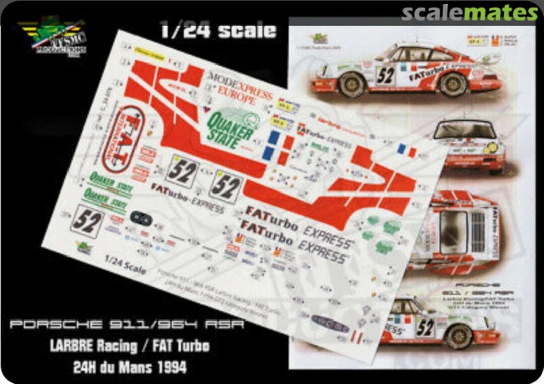 Boxart Porsche 911/964 Labre / FAT turbo 400 FFSMC Productions