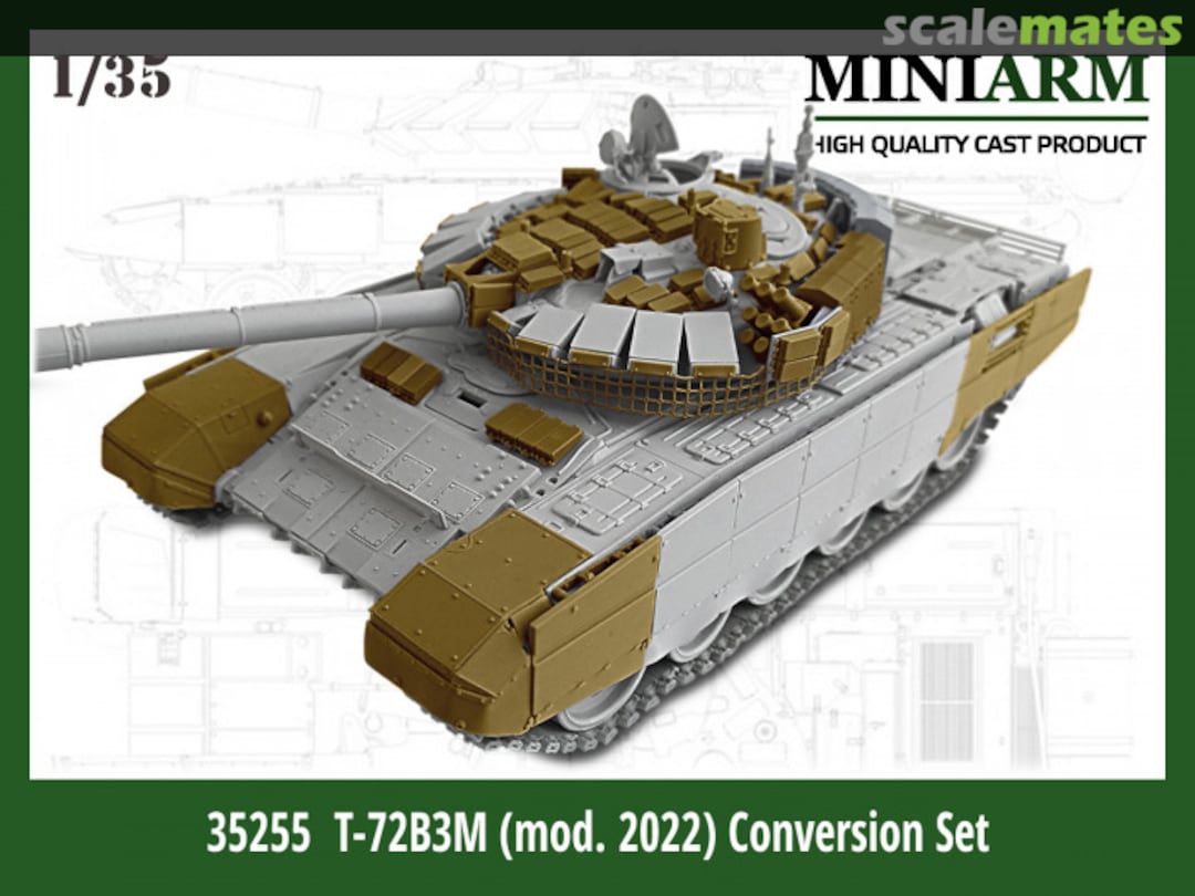 Boxart T-72B3M (mod. 2022) Conversion Set 35255 Miniarm