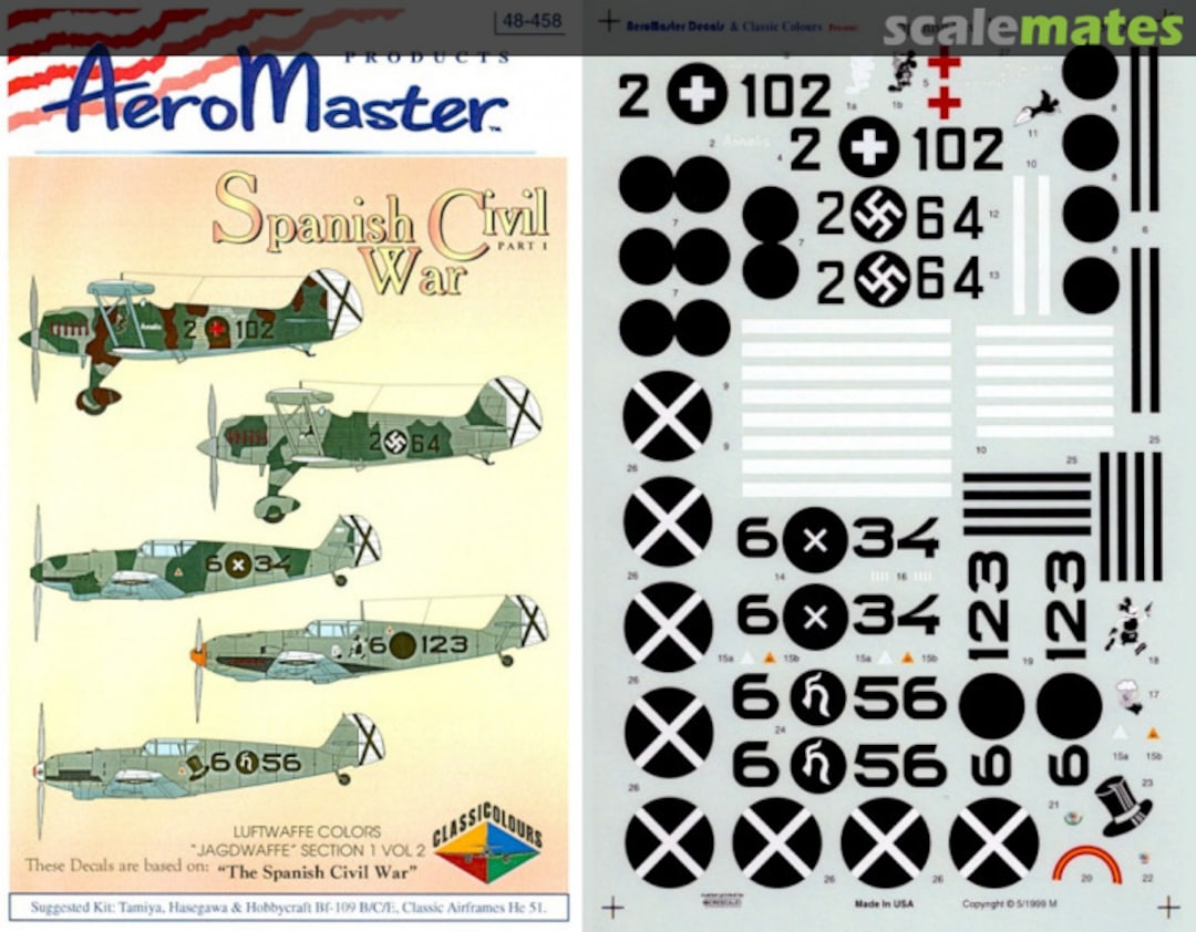 Boxart Spanish Civil War 48-458 AeroMaster