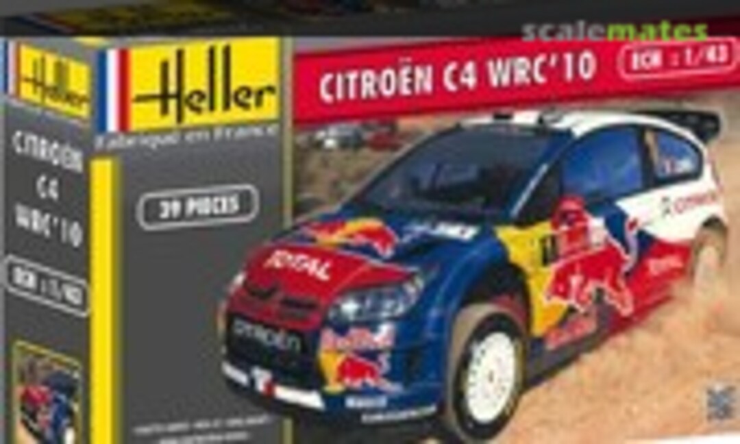 1:43 Citroën C4 WRC'10 (Heller 80117)