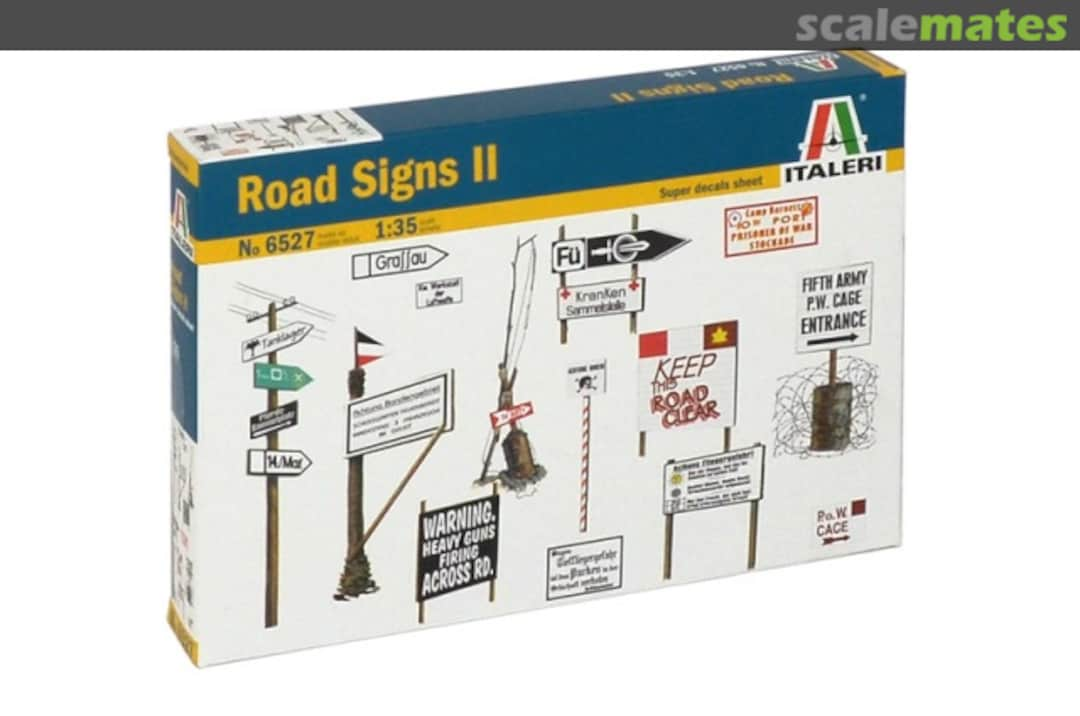 Boxart ROAD SIGNS II 6527 Italeri