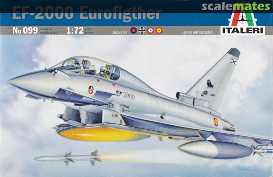 Boxart EF-2000 Eurofighter 099 Italeri