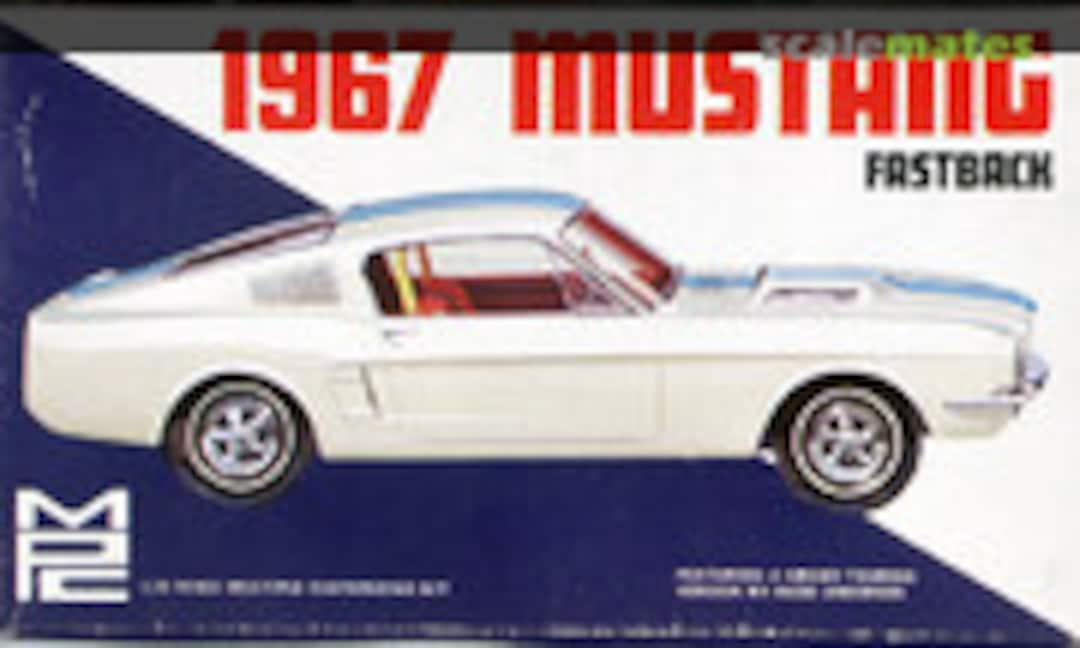 1:25 1967 Mustang Fastback (MPC 1367)