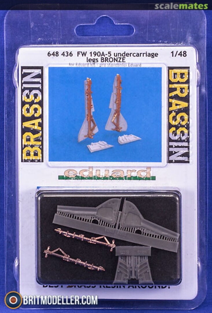 Boxart Fw 190A-5 undercarriage legs 648436 Eduard