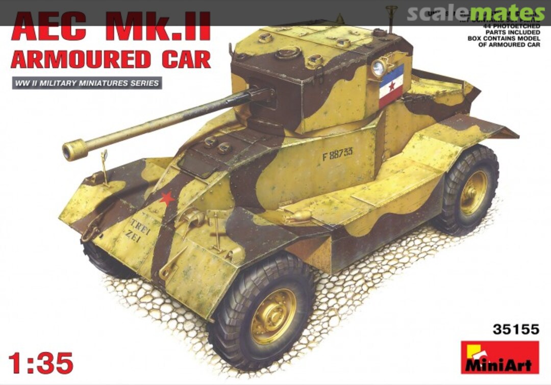 Boxart AEC Mk.II Armoured Car 35155 MiniArt