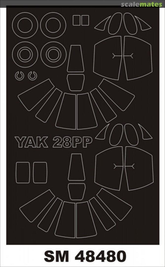 Boxart Yakovlev Yak-28PP SM48480 Montex