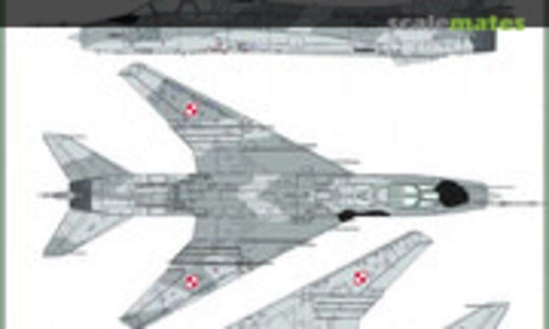 1:72 Su-22 in Polish service Part 3 Gray Scheme (ModelMaker D72108)