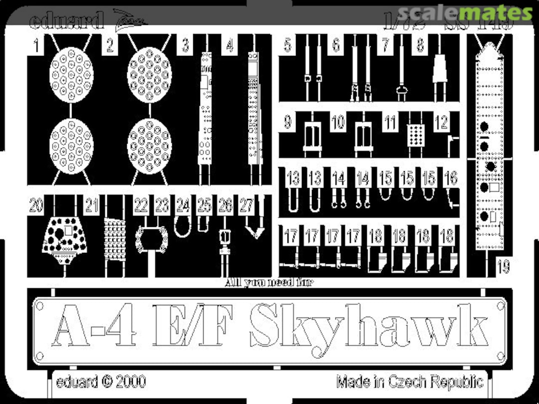 Boxart A-4E/F SS149 Eduard