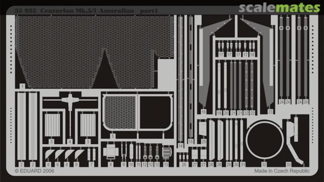 Boxart Centurion Mk. 5/1 Australian 35925 Eduard