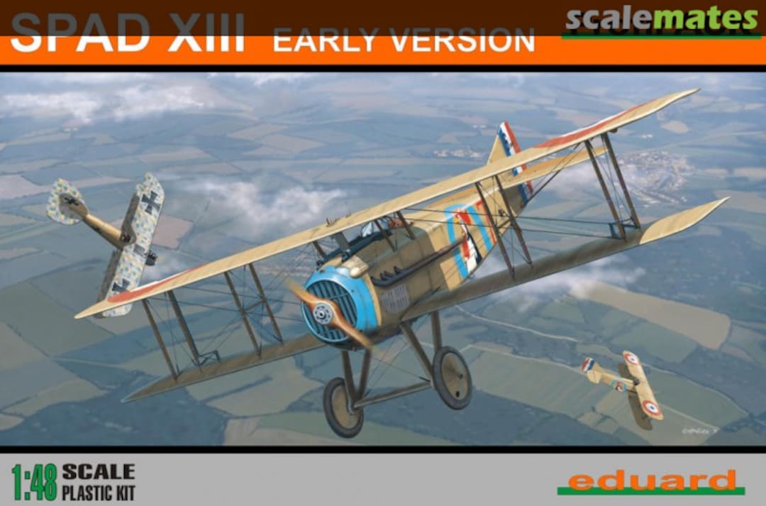 Boxart SPAD XIII early version 8197 Eduard