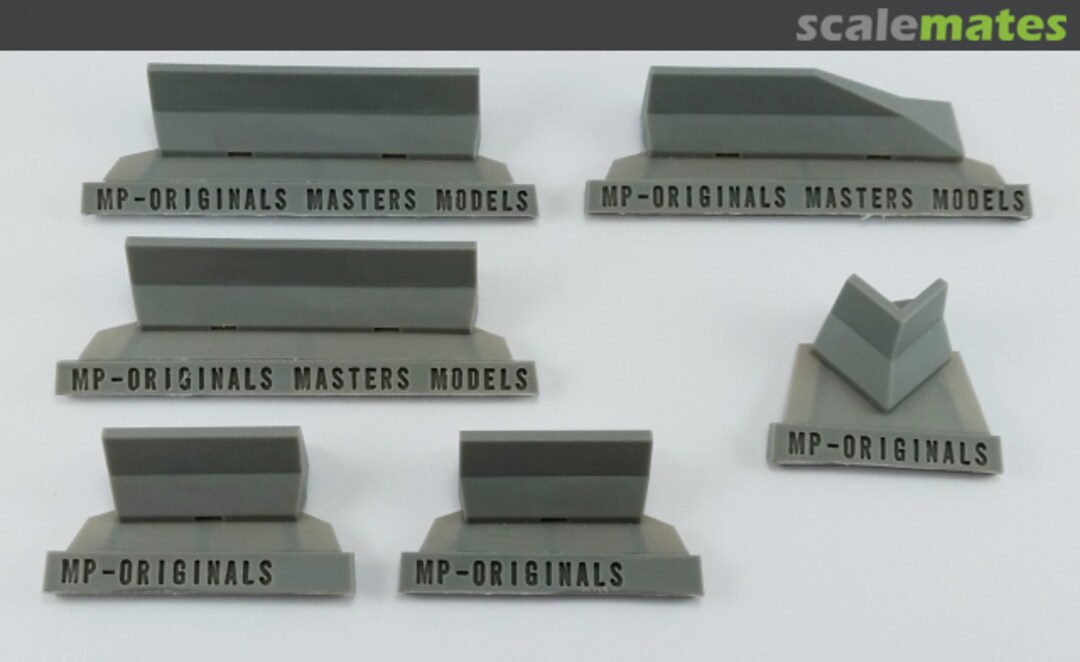 Boxart Beton barriers (high 50cm) A48015 MP Originals Masters Models