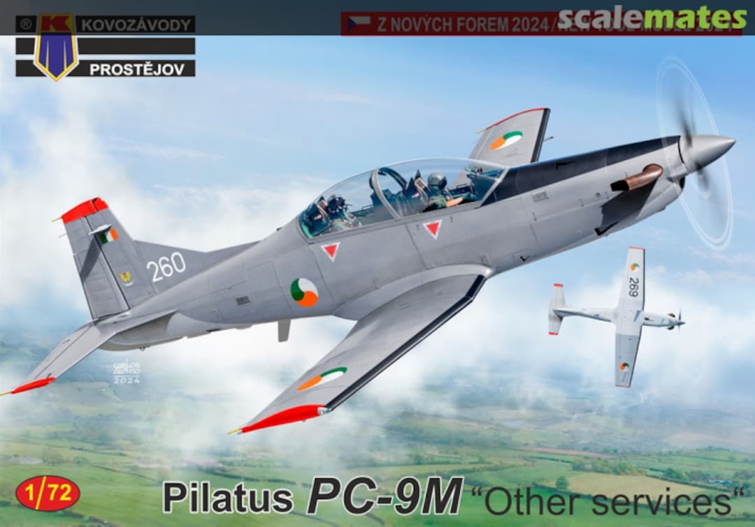 Boxart Pilatus PC-9M KPM0469 Kovozávody Prostějov