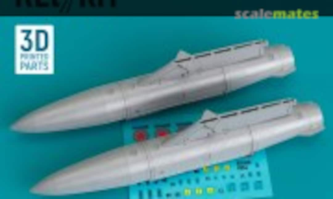 1:48 370 Gallon wing fuel tanks with pylons (type 1) for F-16 (ResKit RSU48-0356)