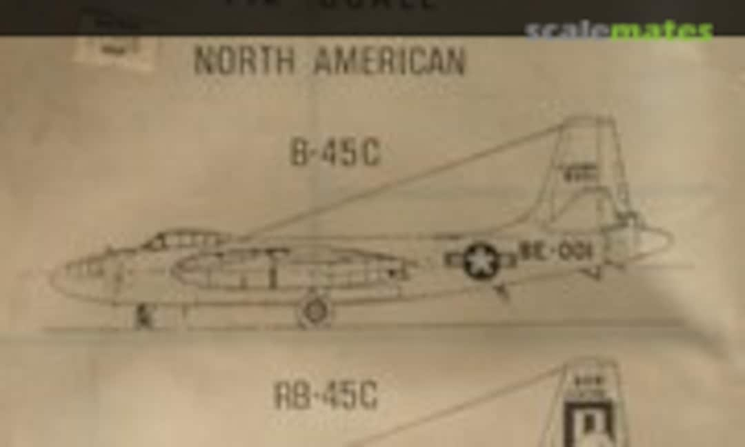 1:72 North American B-45/RB-45 (Aeroform 72001)