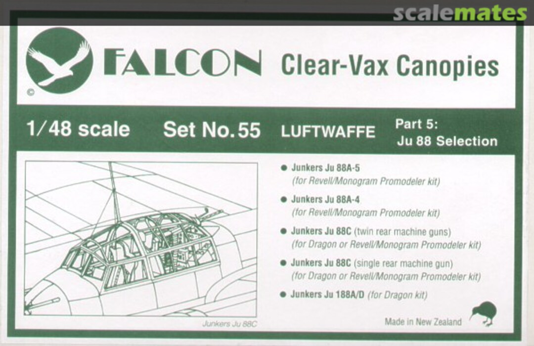 Boxart Luftwaffe Part 5: Ju 88 Selection 55 Falcon