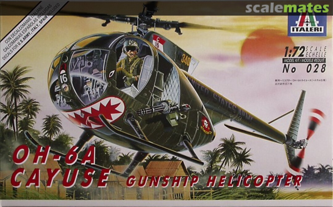 Boxart OH-6A Cayuse 028 Italeri