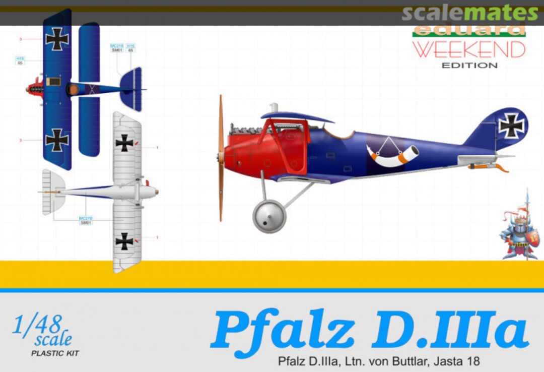 Boxart Pfalz D.IIIa 8415 Eduard