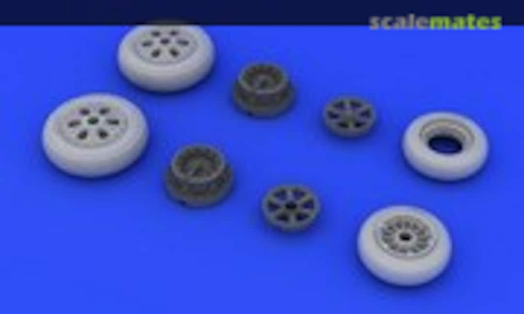 1:48 F-86F wheels (Eduard 648235)