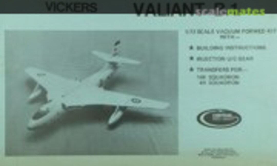 1:72 Vickers Valiant B.1 (Contrail )