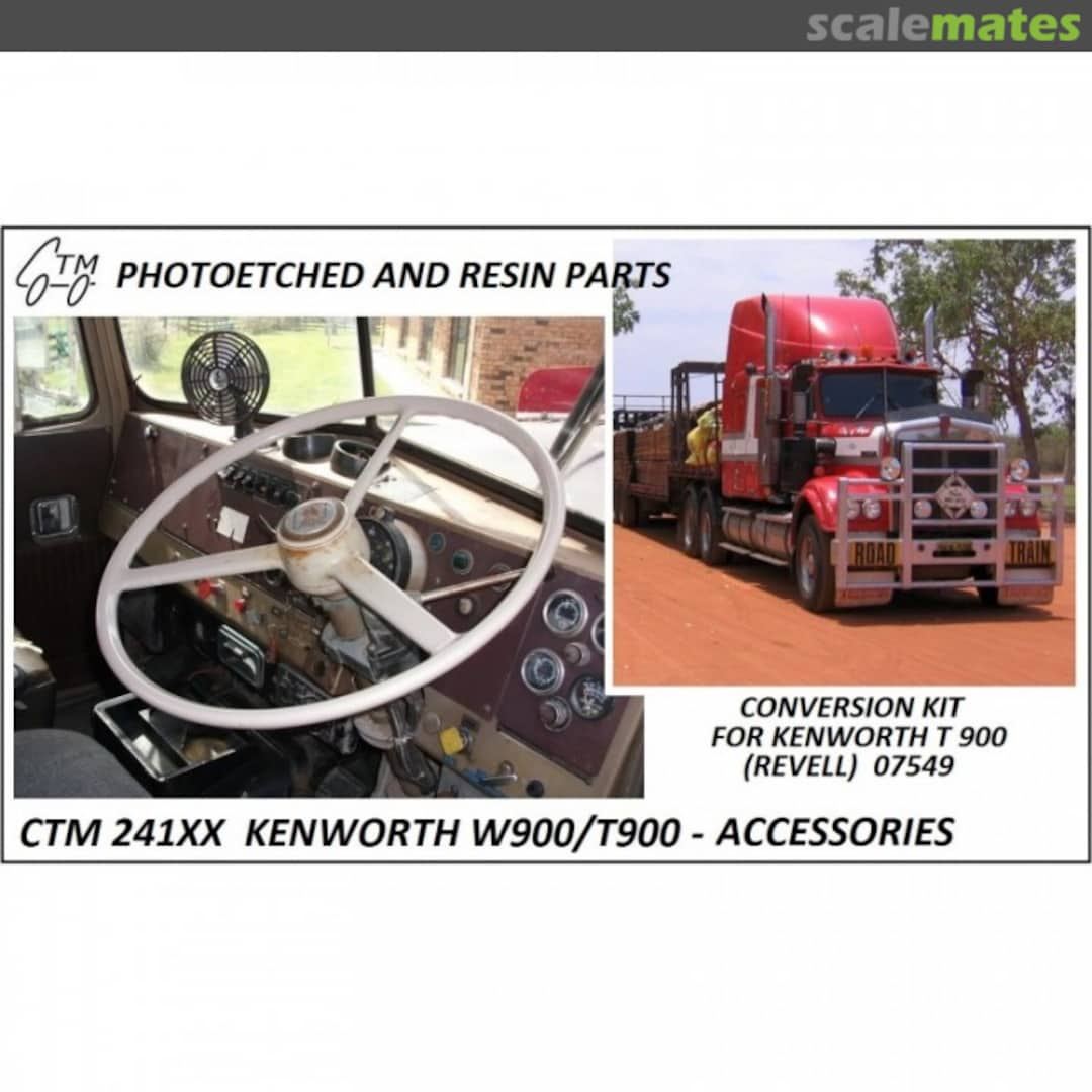 Boxart Kenworth W900/T900 - Accessories (Australian Interior) CTM 24103 Czech Truck Model