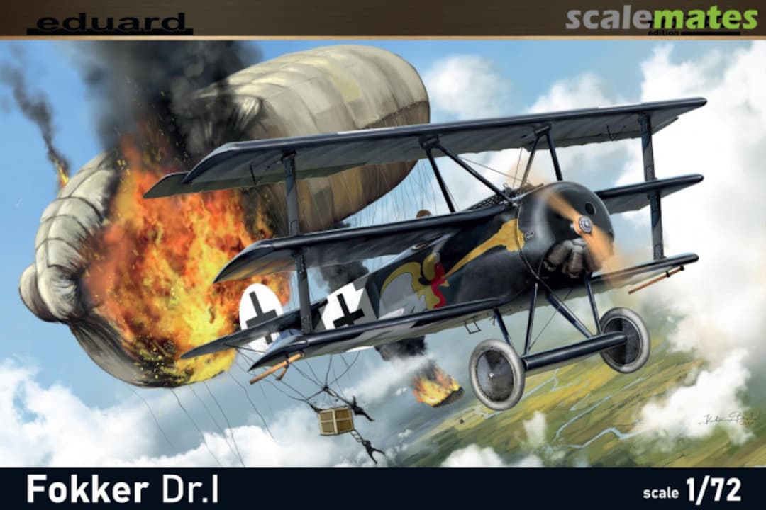 Boxart Fokker Dr.I 7039 Eduard