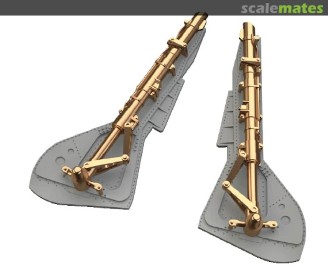 Boxart Fw 190A-8/R2 undercarriage legs 648437 Eduard