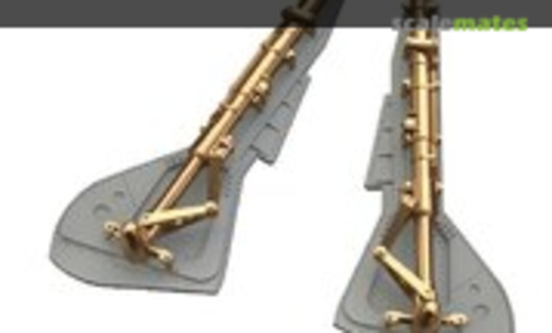 1:48 Fw 190A-8/R2 undercarriage legs (Eduard 648437)