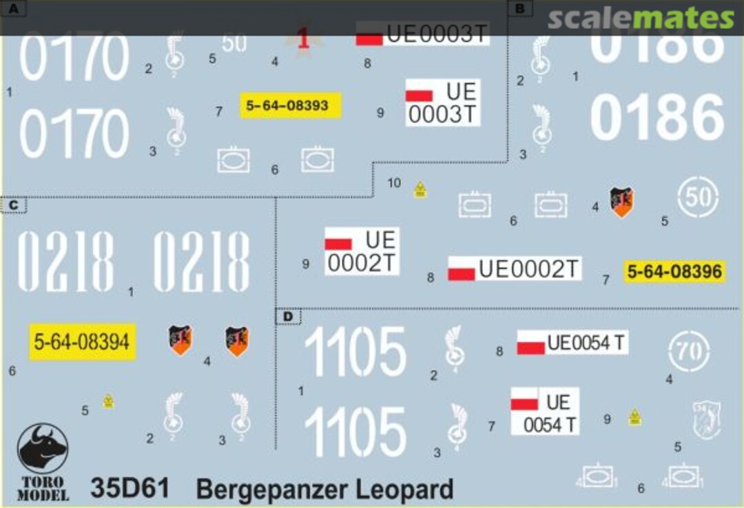 Boxart Bergepanzer Leopard 35D61 ToRo Model