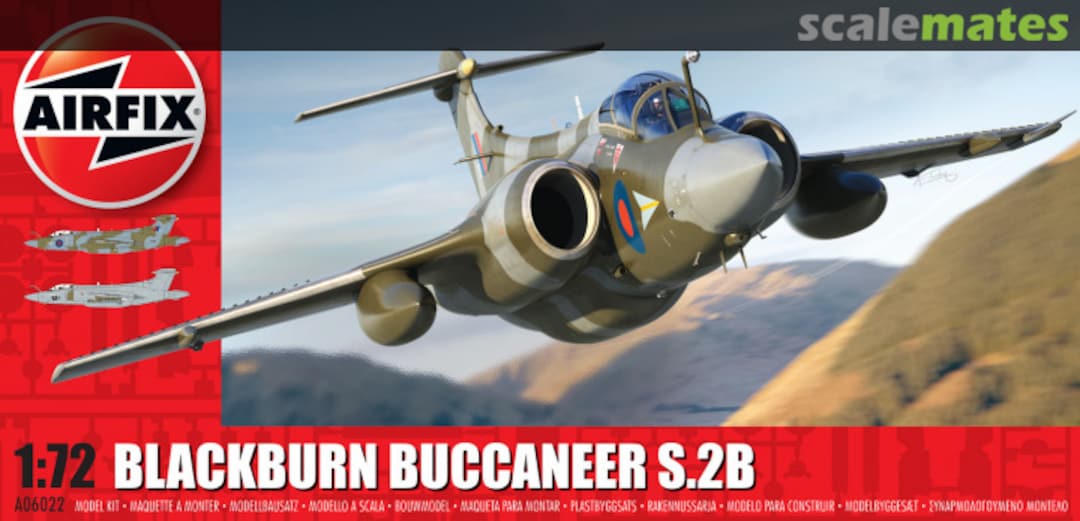 Boxart Blackburn Buccaneer S.2B A06022 Airfix