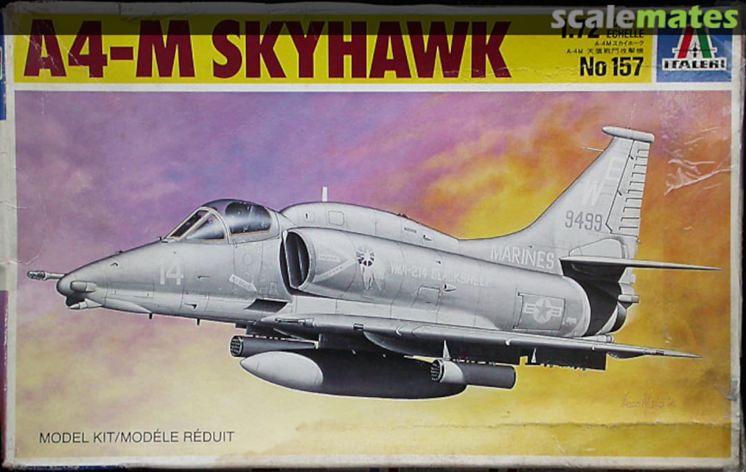 Boxart A-4M Skyhawk 157 Italeri