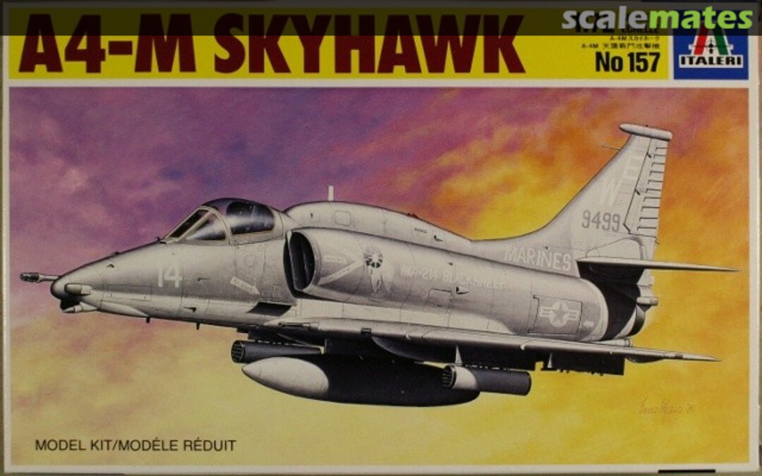 Boxart A-4M Skyhawk 157 Italeri