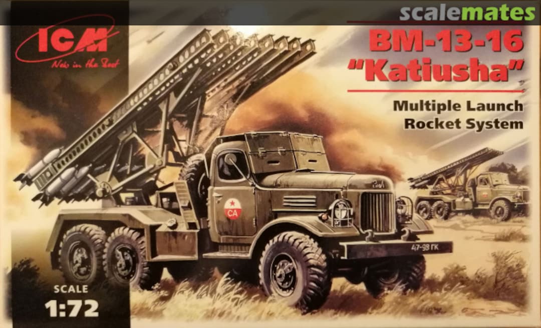 Boxart BM-13-16 "Katiusha" 72571 ICM