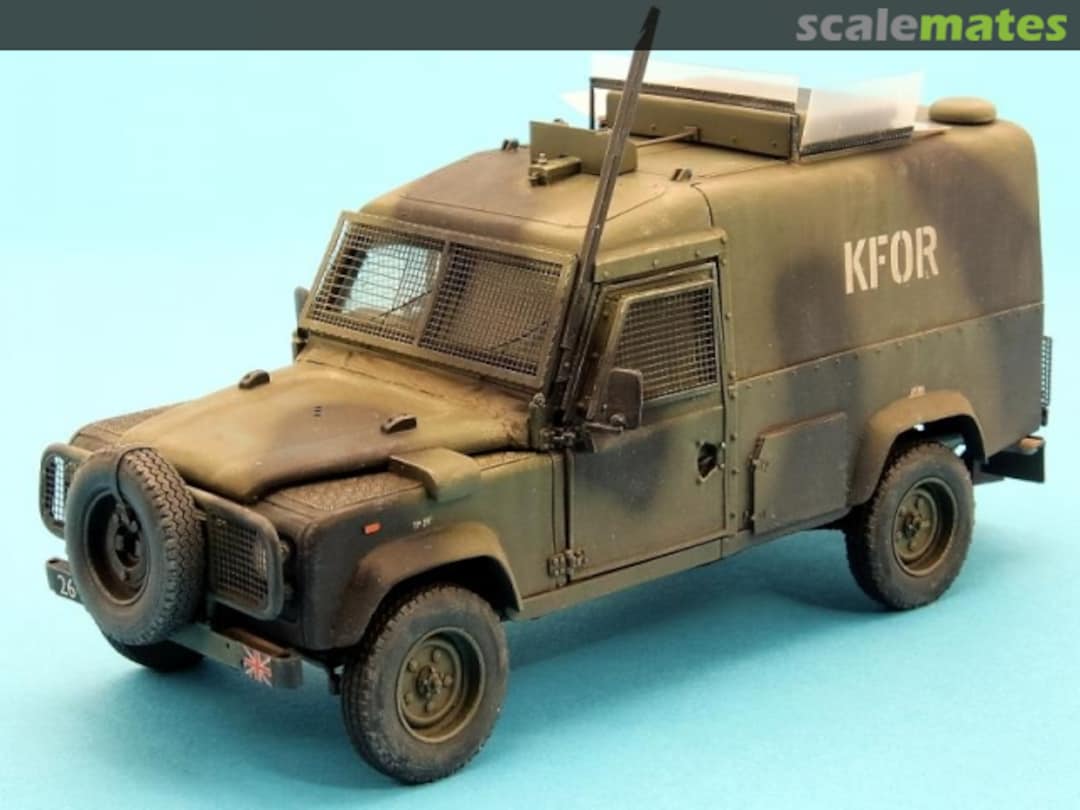 Boxart Land Rover CAV100 Snatch (Balkans) update set LRA014 Accurate Armour