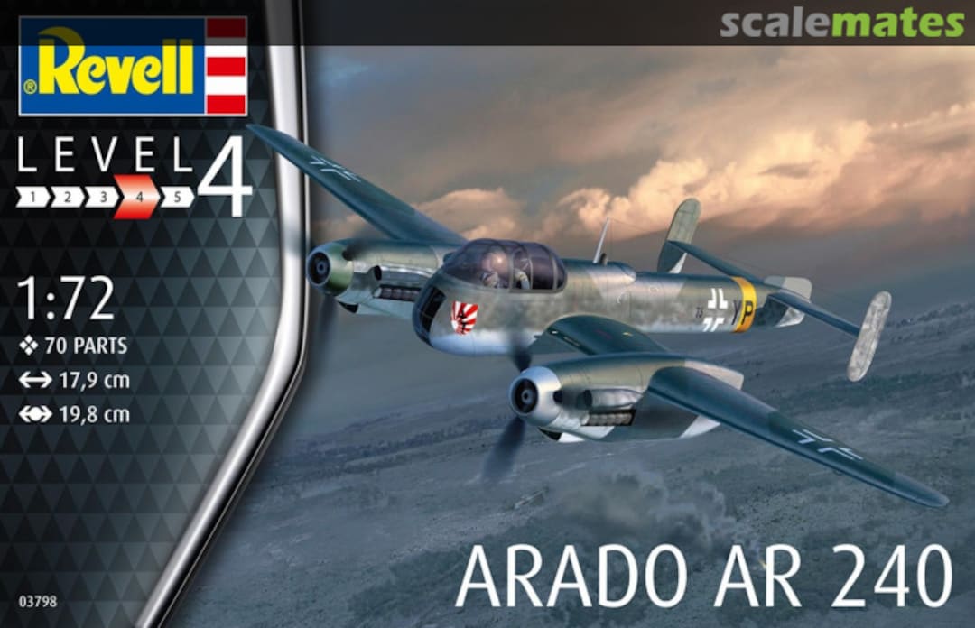 Boxart Arado Ar 240 03798 Revell